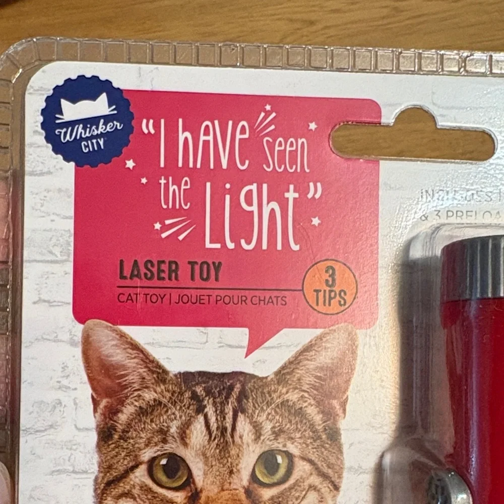 Whisker City Laser Toy for Cats
